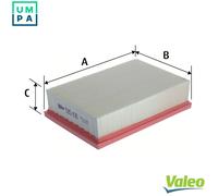 Valeo Air Filter 585439 - Fits Opel Mokka/X, Vauxhall, Chevrolet Trax/Tracker 1.8L & 1.4L