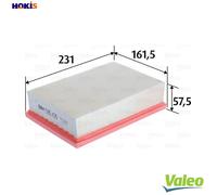 AIR FILTER FOR OPEL MOKKA/X VAUXHALL CHEVROLET TRAX/SUV TRACKER 1.8L 4cyl 1.4L