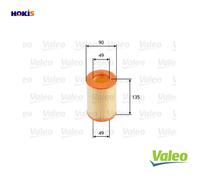 AIR FILTER FOR SMART CITY COUPE 450 OM 660 DE 8LA OM 660 940 CABRIO 450 VALEO