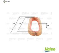 VALEO 585693 Air filter
