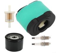 Air Filter 792105 for V Twin Engine 593240 593435 276890 Including Oil and Fuel Filters for Craftsman Lawn Mowers and Tractors GT5600 PYT9000 PGT9000