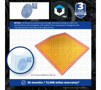Genuine BLUEPRINT Air Filter for BMW 335 i xDrive N54 3.0 Litre (9/2008-6/2012)