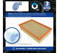 Air Filter fits DAEWOO MUSSO FJ 2.3 1999 on M111.970 Blue Print 1620943004 New