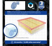 Blueprint ADJ132215 Air Filter Air Supply Replacement Fits Land Rover Defender