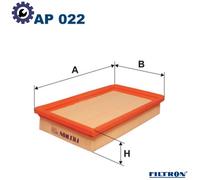 AIR FILTER AP 022 FOR FIAT SEICENTO/600/Hatchback/Van CINQUECENTO/VAN PANDA 0.7L