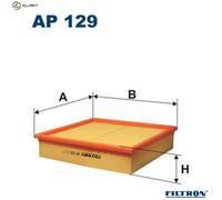 AIR FILTER AP 129 FOR VAUXHALL OPEL Z22/Y22XE 2.2L X 20 DTH 2.0L Y 22 DTH 2.2L