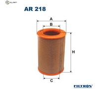 Air filter Filter Insert AR 218 FILTRON for MERCEDES-BENZ PORSCHE NSU