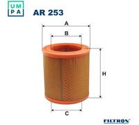 Filtron Air Filter AR 253 - Fits Wartburg 353 / 353 Tourist / 353 Break - Part 9900913017