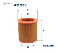 AIR FILTER AR 253 FOR WARTBURG 353/Break/Tourist 353,18/1A 1.0L 3cyl 353 Break
