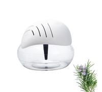 Air Filter Aroma Diffuser Ioniser - Water Air Purifier with Ioniser & Colour Changing Led Light, Portable Room Aroma Diffuser, Quiet Air Purifier Air Cleaner for Bedroom