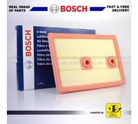 Bosch S0342 Car Air Filter - Separates Particles from the Air Intake - Moisture-resistant plus High Tensile Strength