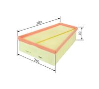 Air filter Filter Insert F 026 400 109 BOSCH for FORD VOLVO