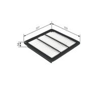 Air filter Filter Insert F 026 400 407 BOSCH for FIAT FREEMONT