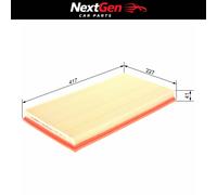 Air Filter Bosch S0122 for Mercedes-Benz Vito 113 CDi|CDi BlueEFFICIENCY 2.2 10-