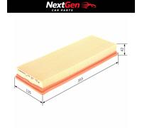 Air filter Filter Insert F 026 400 155 BOSCH for MERCEDES-BENZ G-CLASS SL CLS