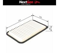 Air Filter Bosch S0341 for Vauxhall Agila 1.2 10-
