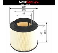 Air Filter F026400394 Bosch 8K0133843 S0394 Genuine Top Quality Guaranteed New
