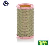 MANN-FILTER Air Filter C 1380 Insert 128×86×220 mm for Renault, Citroën