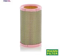 MANN-FILTER Air Filter C 1380 Insert 128×86×220 mm for Renault, Citroën