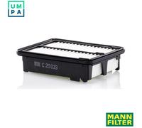 MANN C20033 Air Filter Insert 197mm Length 50mm Height Fits Honda HR-V Jazz