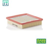 MANN-FILTER Air Filter C 2055 — 191×199×41 mm — Fits Honda Capa/Civic/CR-V/HR-V