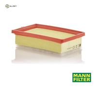 MANN Filter Insert Air Filter Insert 59mm Height 227mm Length Fits Fiat 500L