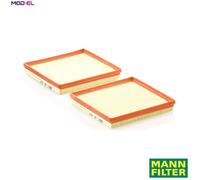 MANN-FILTER Air Filter C 26 009-2 - for Mercedes-Benz E/GL/M-Class - Set of 2