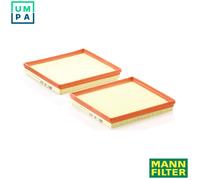 MANN-FILTER Air Filter C 26 009-2 - for Mercedes-Benz E/GL/M-Class - Set of 2