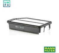 MANN Filter Insert Air Filter Insert 54mm Height 256mm Length Fits Kia Soul