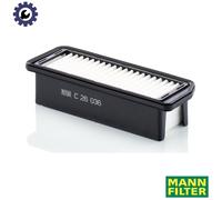MANN-FILTER Air Filter C 26 036 - 61x96x262 mm - for Cars & Transporters - Fits Suzuki Celerio