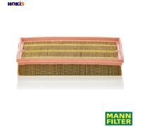 MANN-FILTER Air Filter Insert C 33 189 - Fits Opel, Fiat - 50×252×326 mm
