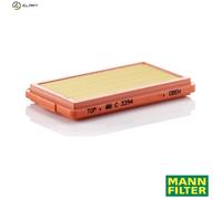 Mann Filter Air Filter C3394 - Fits BMW Alpina C1 E21 2.3 (80-83) - 320x183x38 mm
