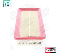 Champion Autoparts Air Filter CAF100792P - for Hyundai Getz (D3EA 1.5L, TBD4FA 1.5L, G4EE 1.4L)