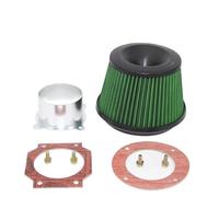 Air Filter Car Filters Air Intake System Filtre A Air Voiture Universal Connecting Base Red Green 3inch 76mm Automobiles Car Air Engine Air Filters(Blue)