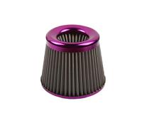 Air Filter Car Modification Mushroom Head Air Filter Large Flow Air Intake Mushroom Head Air Filter 63mm Universal Caliber Engine Air Filter(Purple)