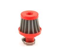 Air Filter Car Universal 12mm Air Filter 0.5Inch Inner Diameter For Car Motorcycle Mini Breather Filter Cold Air Intake High Flow Engine Air Filter(Red)