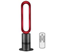Air Filter Ceramic Fan Heater, Remote Control, 90° Oscillating Bladeless Fan, 33.5 inch Electric Heater, Hot and Cold, Air Circulator Fan.