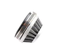 Air Filter Cleaner 38MM Air Filter Intake Universal for Off-road Motorcycle ATV Quad Dirt Pit Mushroom Head(Silver)