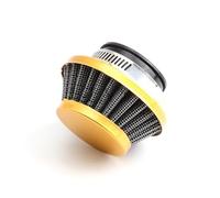 Air Filter Cleaner Fit For 47cc 49cc 2stroke engine carb carburetor Quad ATV Dirt Go Kart with Connector(Gold Air Filter)