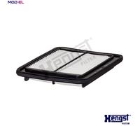 Hengst & Co Air Filter E1076L for Hyundai i10 G4HG 1.1L 4cyl – 28113-0X000