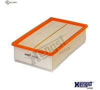 HENGST FILTER Air Filter E1126L - Engine Air Filter for VW, Audi, Skoda (Golf VII 5G1/BQ1/BE1/BE2)