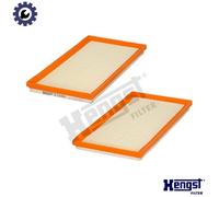 Hengst & Co Air Filter E1249L-2 Filter Insert Fits Mercedes-Benz C-Class Coupe