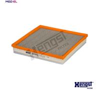 Air Filter Hengst E1321L Fits Chevrolet Opel Vauxhall Astra Astra J Cruze