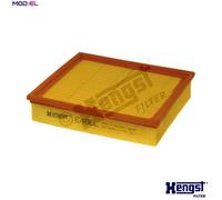 Hengst Filter Air Filter Insert E466L - Fits Opel/Vauxhall Omega B & Vectra - Made in DE - x1