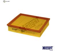 Hengst Filter Air Filter Insert E466L - Fits Opel/Vauxhall Omega B & Vectra - Made in DE - x1