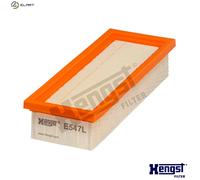 Hengst Air Filter E547L – for Fiat Seicento/600, Punto & Lancia