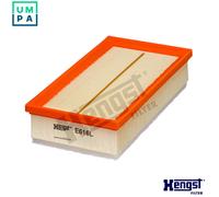 Hengst Filter Air Filter Insert E616L - Fits Citroen, Fiat, MINI, Peugeot - Made in PL