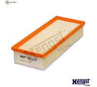 Hengst & Co Air Filter E676L01 - Fits Audi Q5, A5, A5 Sportback, A4 B8