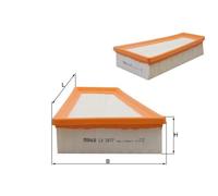 MAHLE ORIGINAL LX 3477 Air filter