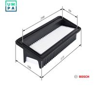 Air filter Filter Insert F 026 400 128 BOSCH for HYUNDAI i10 I i10 II